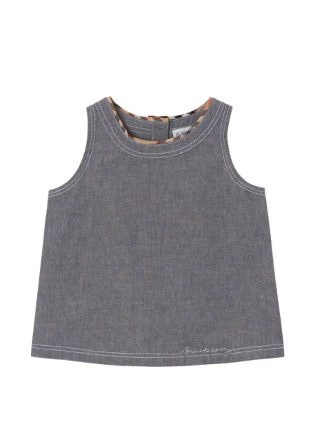 Top dziecięcy Burberry szary