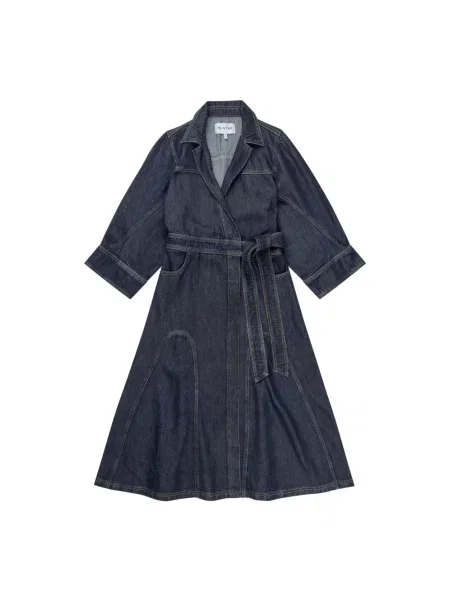 Sukienka koszulowa Munthe niebieska