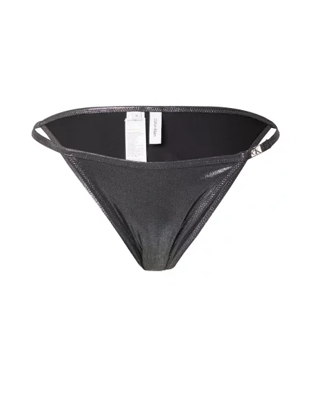Calvin Klein Swimwear Bikini partea de jos negru