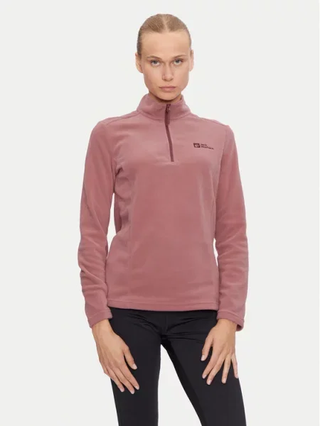 Jack Wolfskin Флісовий реглан Taunus рожевий