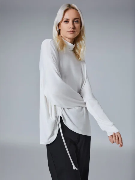 Tricou Charlene' alb