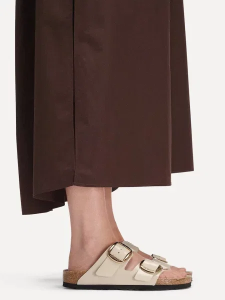 Кожаные шлепанцы Birkenstock с пряжкой