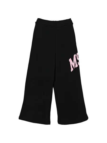 Spodnie dziecięce Msgm czarne