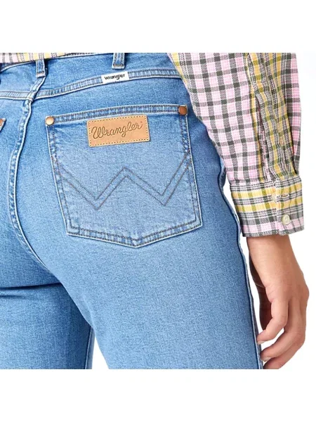 Jeansy Wrangler niebieskie