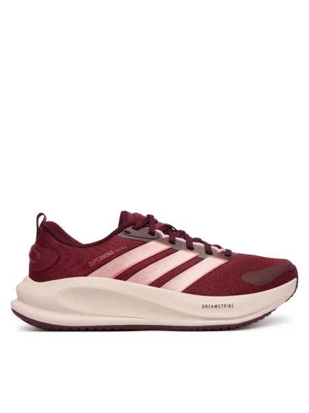 Buty do biegania adidas bordowe