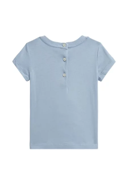 Koszulka polo dziecięca Polo Ralph Lauren niebieska