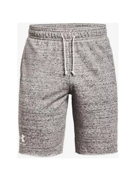 Spodenki Under Armour Rival Terry w kolorze jasnoszarym S szare