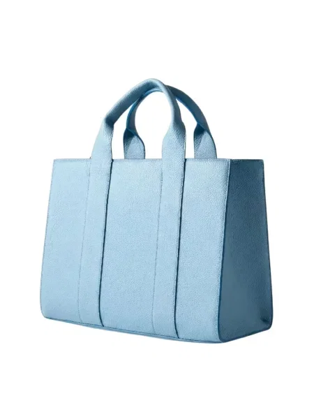 Karl Lagerfeld torebka tote z imitacji skóry K/RSG MD niebieska