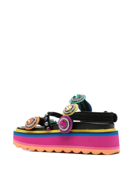 Sandale Kurt Geiger London cu platformă negru