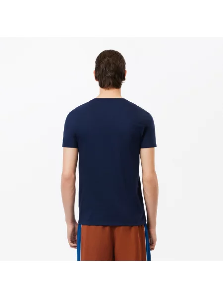 Футболка Lacoste синя