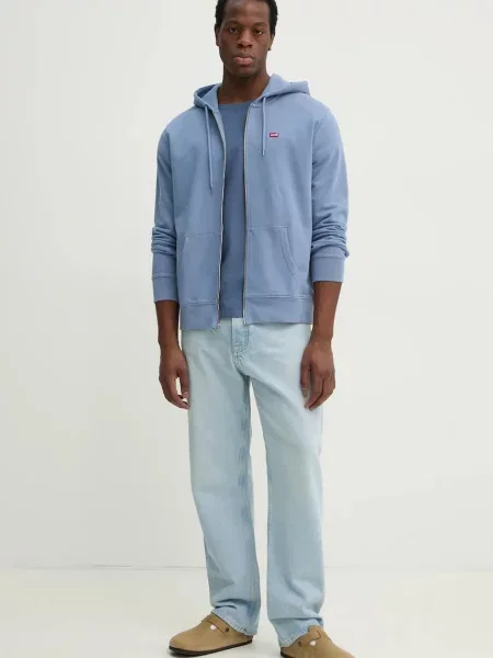 Kratka majica Levi's SS RELAXED FIT TEE modra