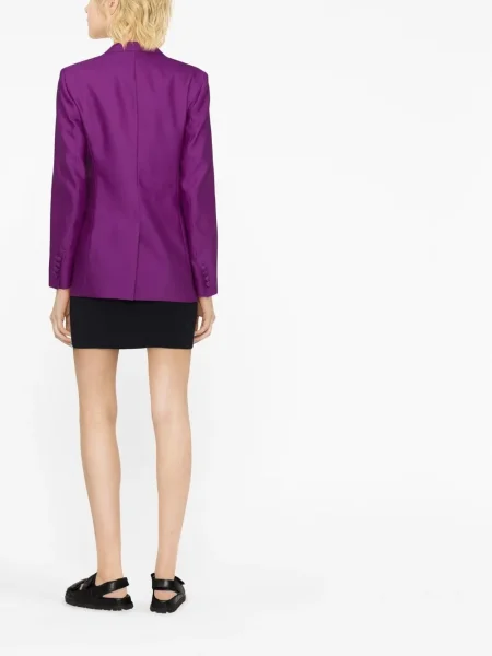 Sacou Max Mara de lână violet