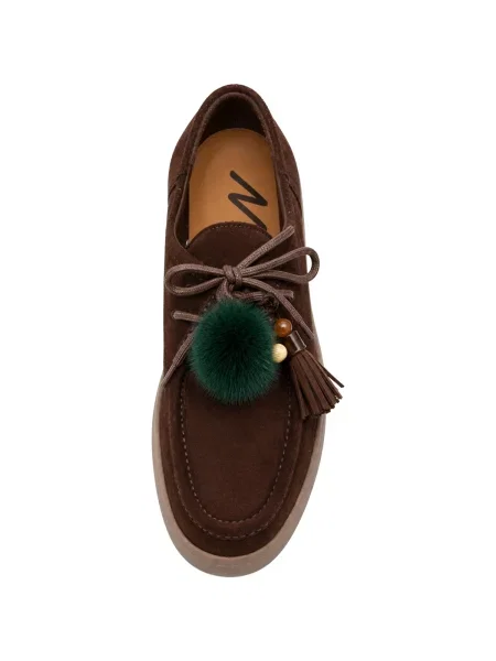 Pantofi Meline maro
