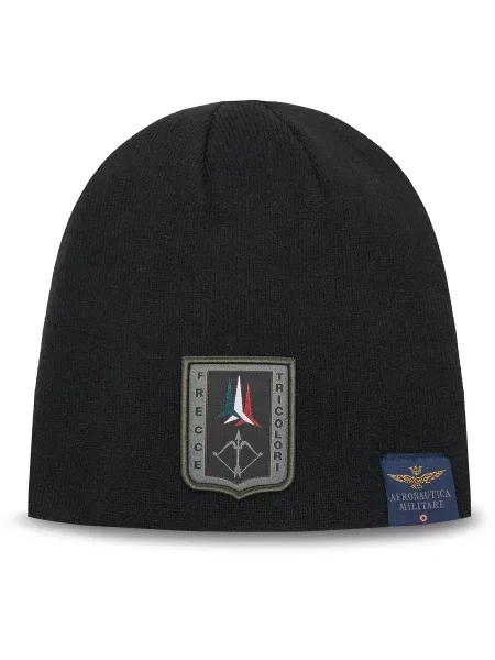 Zimní čepice Aeronautica Militare jet black černý