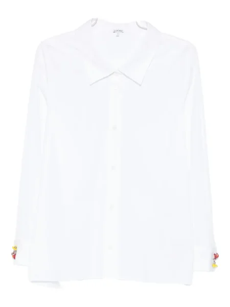 Cămașă Loewe din poplin alb