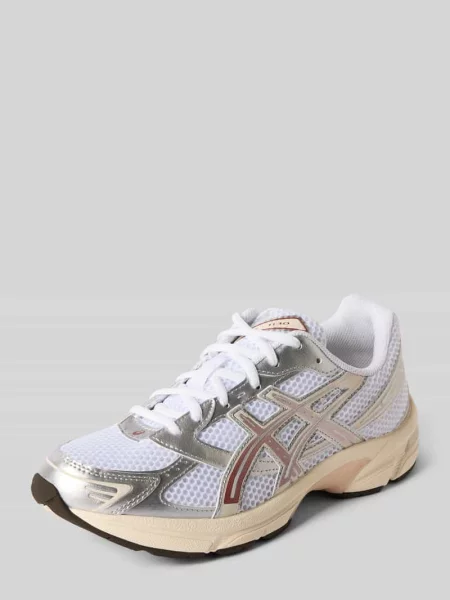 Sneakersy z wiązaniem model Asics różowe