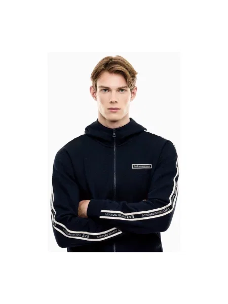 Geacă Emporio Armani Ea7 albastru