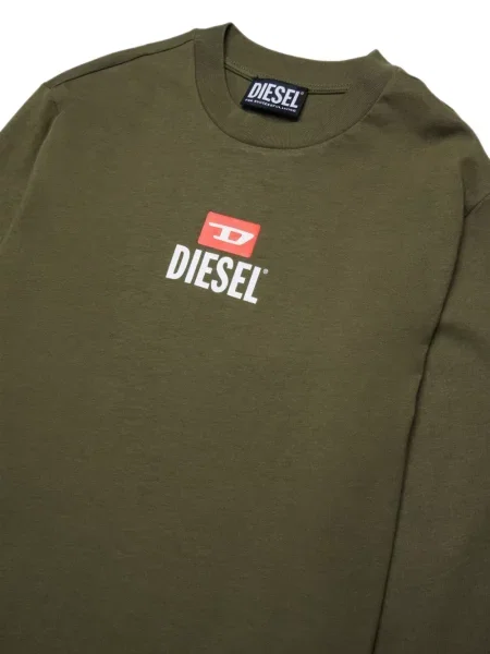 Koszulka dziecięca Diesel zielona