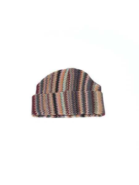Czapka Missoni w geometryczne wzory