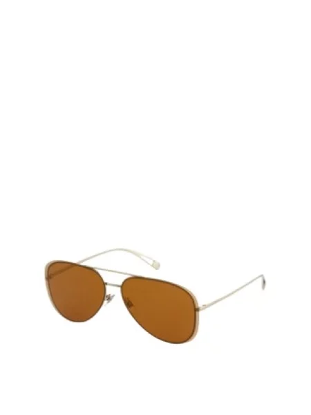 Okulary przeciwsłoneczne Giorgio Armani brązowe