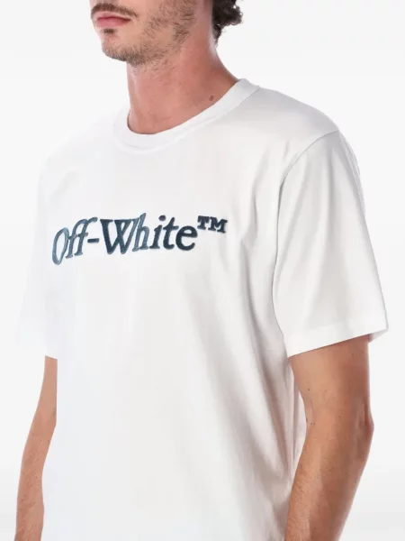 Tricou Off-white cu imagine alb