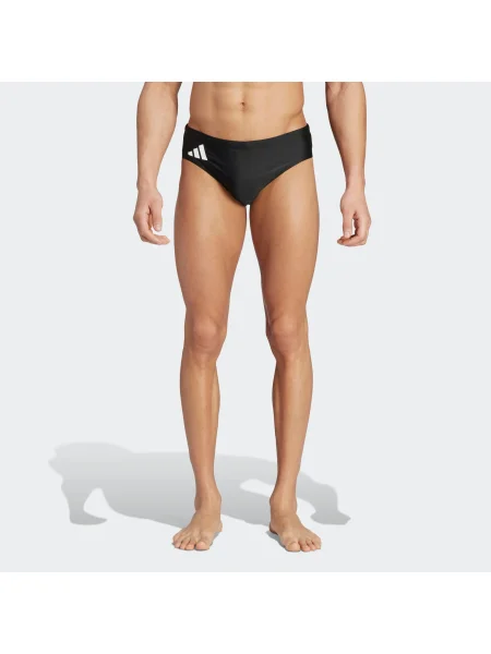 ADIDAS PERFORMANCE Športové plavky spodný diel / biela čierna