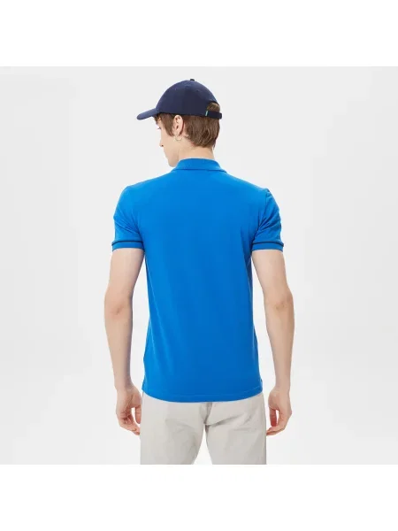Lacoste Unisex Polo niebieska