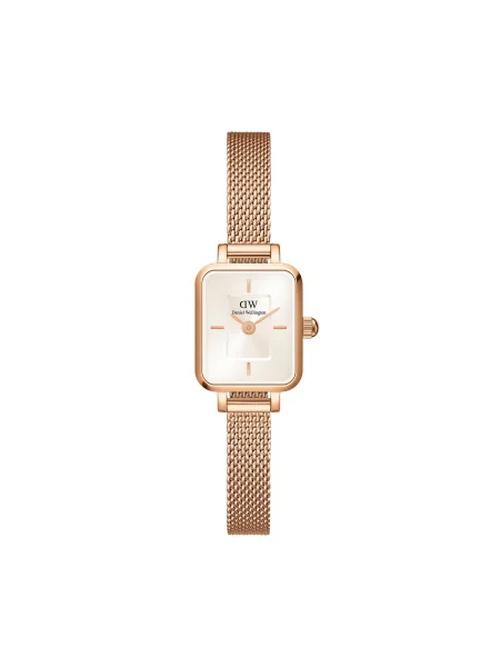 Daniel Wellington óra Quadro sárga női rózsaszín