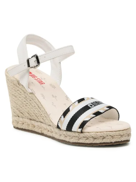 Espadrile Big Star Shoes alb