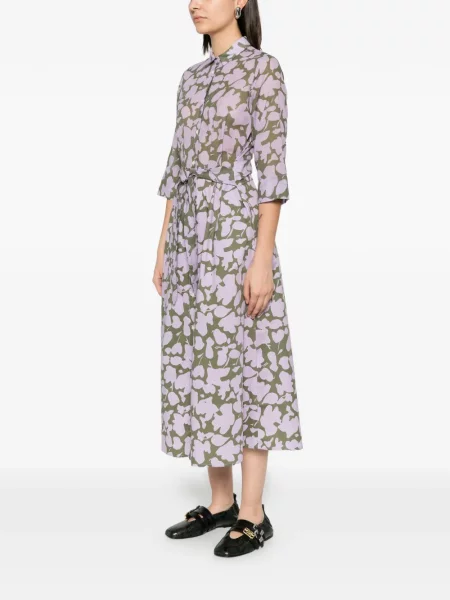 Rochie midi Why Ci violet