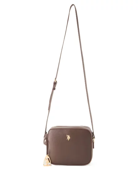 U.S. POLO ASSN. Geantă de umăr JONES' maro