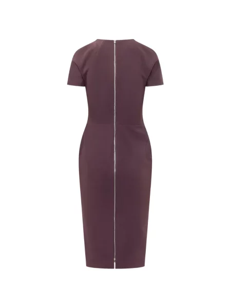 Rochie midi Victoria Beckham violet