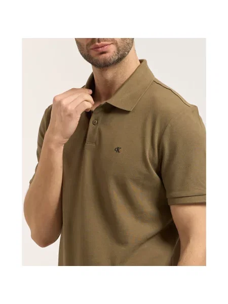 Polo Calvin Klein Jeans brązowe