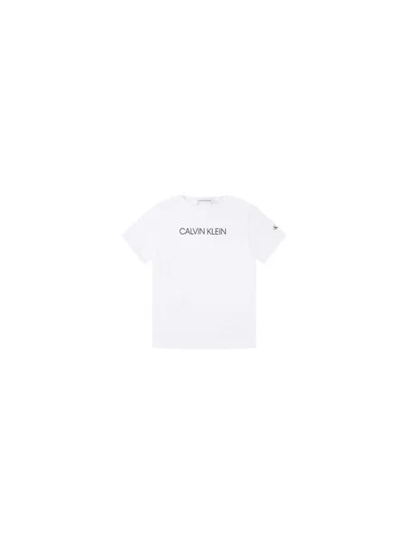 Calvin Klein Jeans Póló Institutional SS Regular Fit fehér