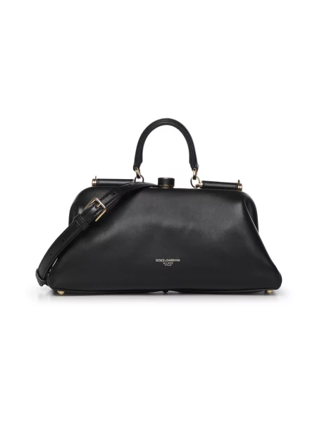 Torebka Dolce And Gabbana skórzana czarna