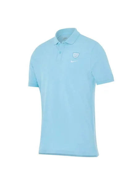 Polo Nike Racing 92 z krótkim rękawem Jasnoniebieski niebieska