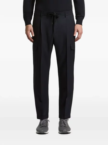 Pantaloni Peserico cu cordon albastru