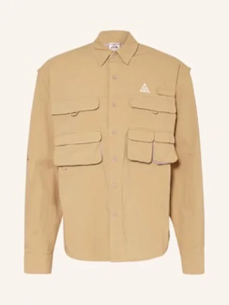 Nike Outdoorová Košile Acg Dri-Fit Adv béžová