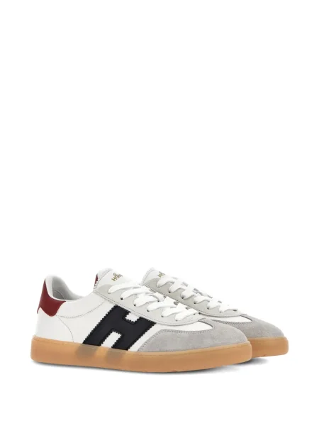 Sneakerși Hogan din piele alb