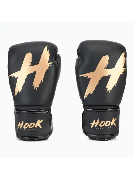 Боксови ръкавици HOOK FIGHTING Ready To Spar black черно