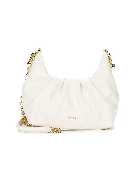 Crossbody torbica Furla bež