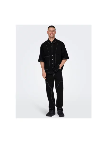 Jeansy Only & Sons czarne