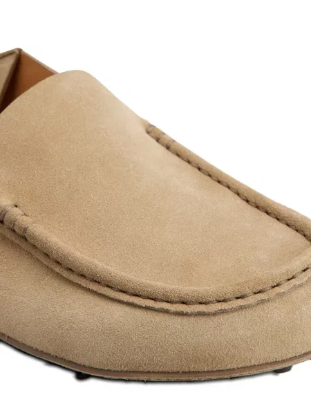 Papuci de casă Tod's din piele de căprioară