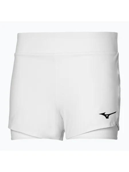 Pantaloni scurți de tenis pentru femei Mizuno Flex Short alb