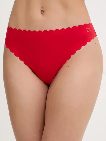 HUGO Tanga ORIGINAL THONG červené
