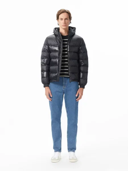 Пуховик Lacoste черный