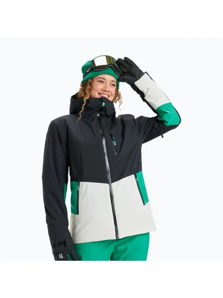 Geacă de snowboard pentru femei ROXY Stormdash true black negru