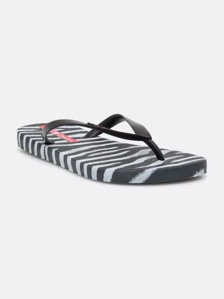 Ipanema žabky ANIMAL PRINT černé