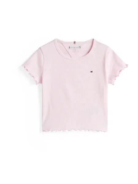 Tommy Hilfiger Majica Essential Roza bela