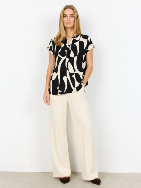 Soyaconcept® bluzka tunika SC-Chanise Kobiety S czarny